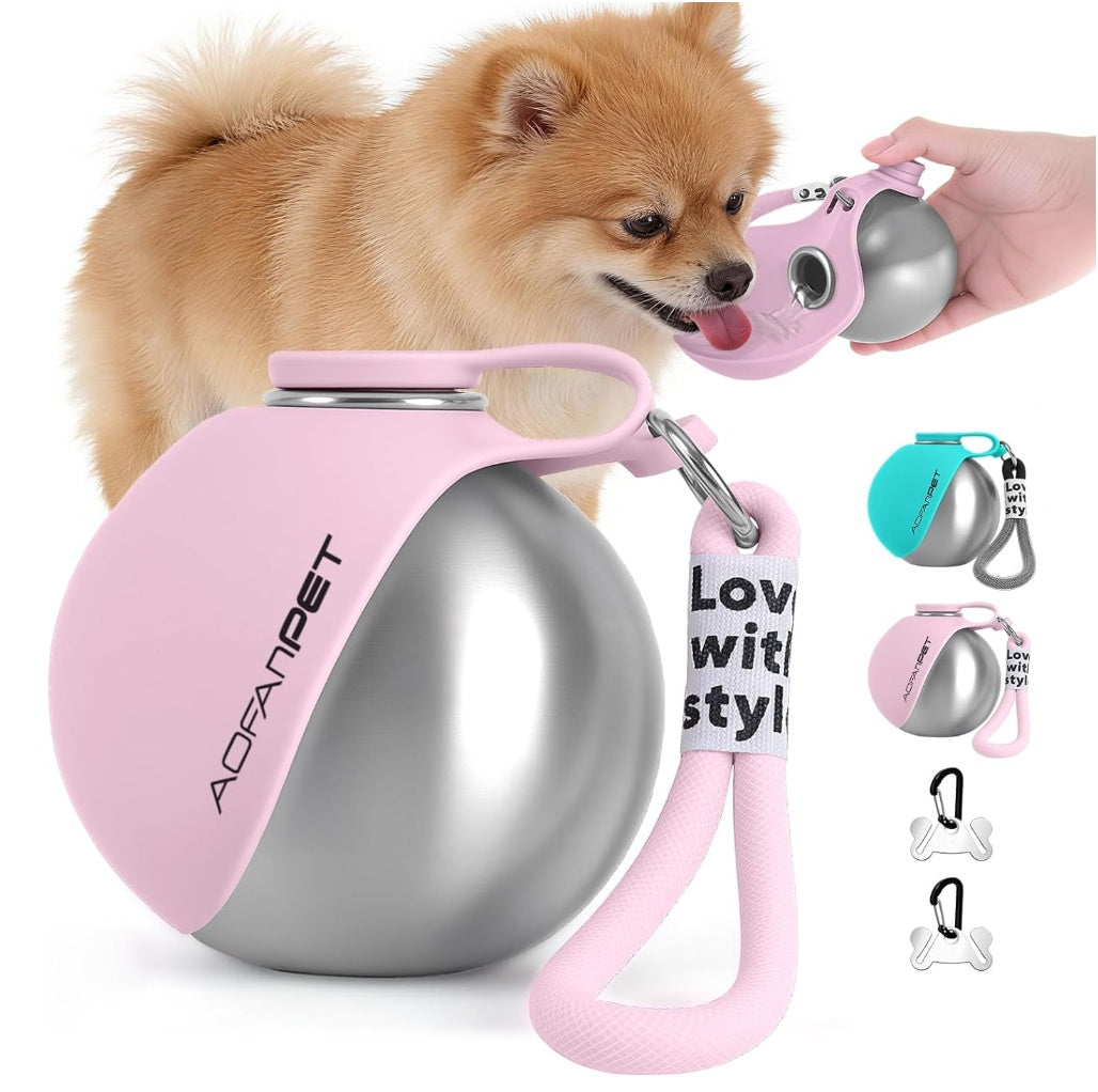 portable travel dog water bottle